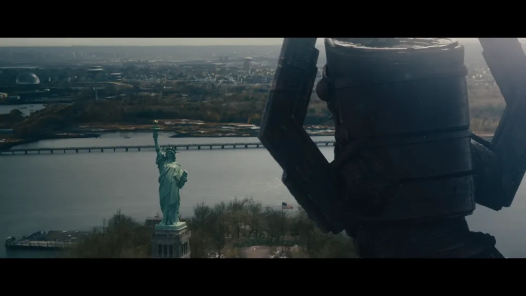 VS-YouTube-TheFantasticFourFirstStepsOfficialTeaserOnlyinTheatersJuly25-122-1024x576 Quarteto Fantástico | Trailer revela vislumbre de Galactus; confira