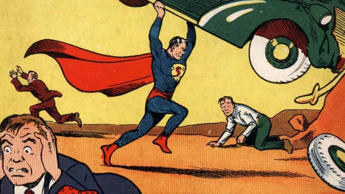 A Fascinante Origem do Superman em Action Comics no 1