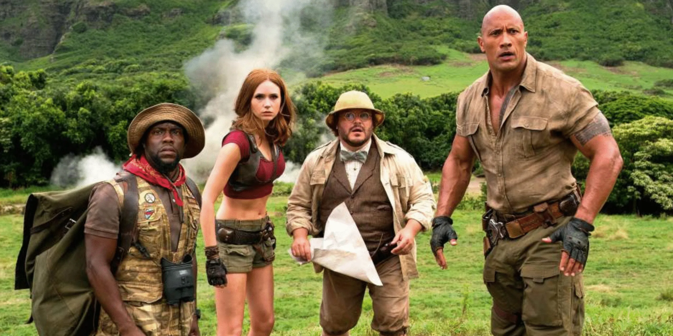 Produção do novo Jumanji é iniciada, divulga The Rock