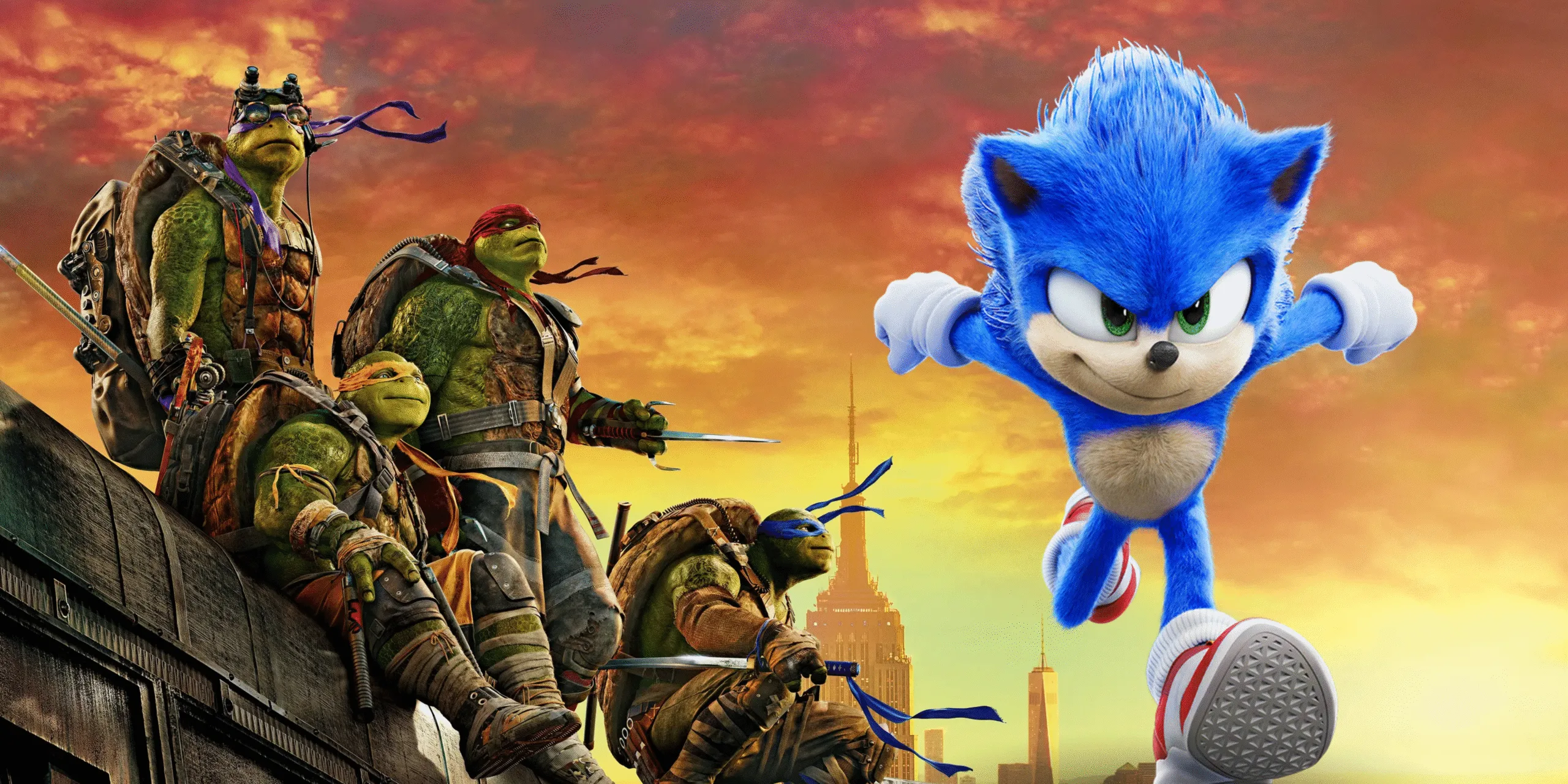 Paramount anuncia lançamento do próximo Sonic e Tartarugas Ninja