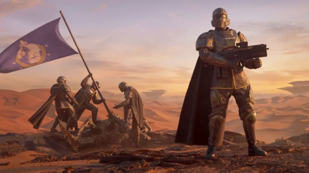 Filme de Helldivers tem diretor e roteirista revelados