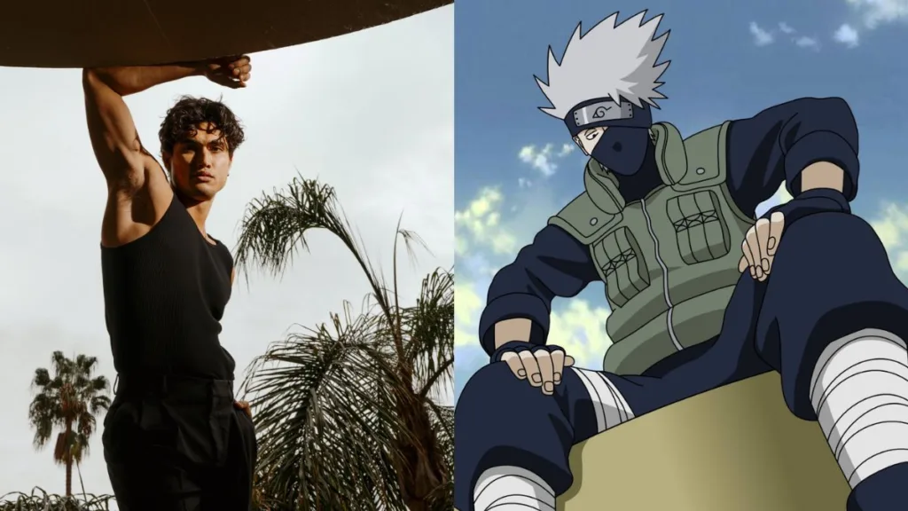 Charles Melton pode viver Kakashi Hatake no live-action de Naruto