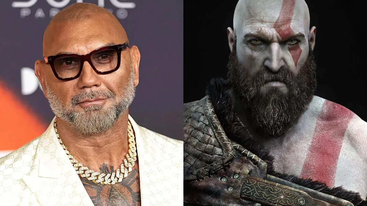 Dave Bautista é escalado como Kratos na série de 'God of War' do Prime Video após saída de Ryan Hurst