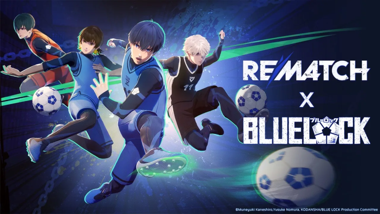 Blue Lock invade Rematch: novo modo Aura Striker, skins de personagens e recompensas gratuitas