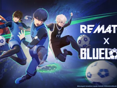 Blue Lock invade Rematch: novo modo Aura Striker, skins de personagens e recompensas gratuitas
