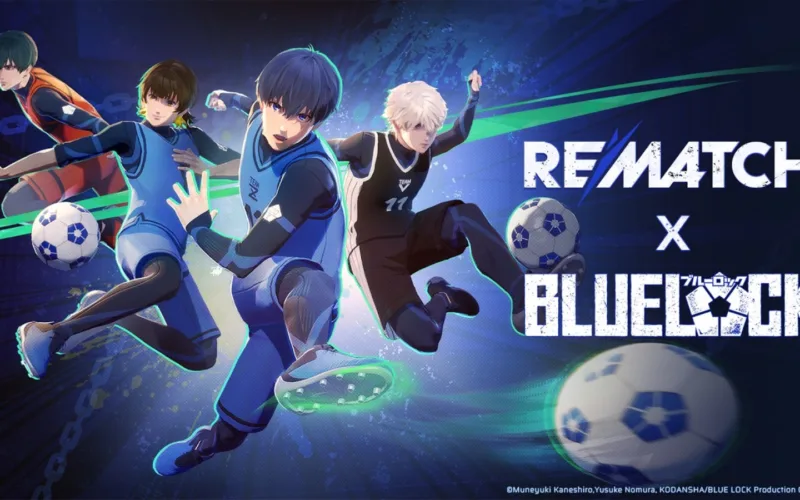 Blue Lock invade Rematch: novo modo Aura Striker, skins de personagens e recompensas gratuitas