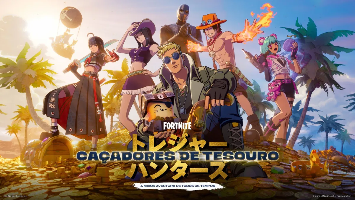 Fortnite anuncia nova temporada com colaboração de One Piece