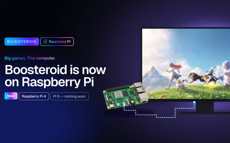 Boosteroid lança sistema otimizado para Raspberry Pi 4