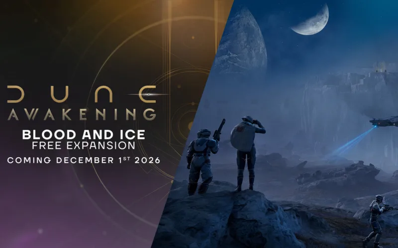 Dune: Awakening terá modo offline e expansão Blood and Ice em dezembro